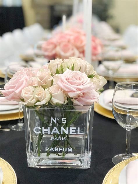 chanel no 50 birthday|Chanel decorations for party.